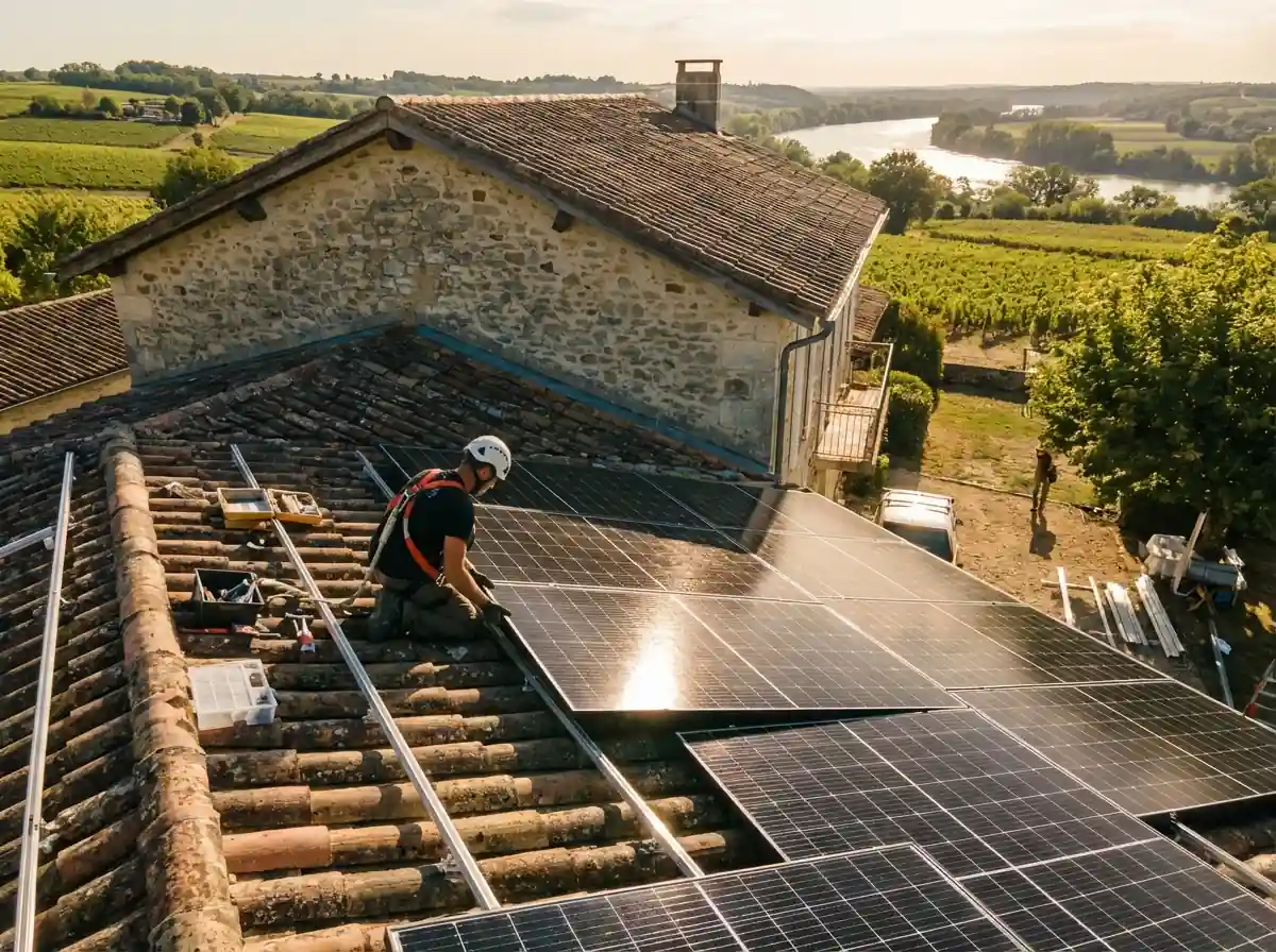 Installation de Panneaux Solaires Langon